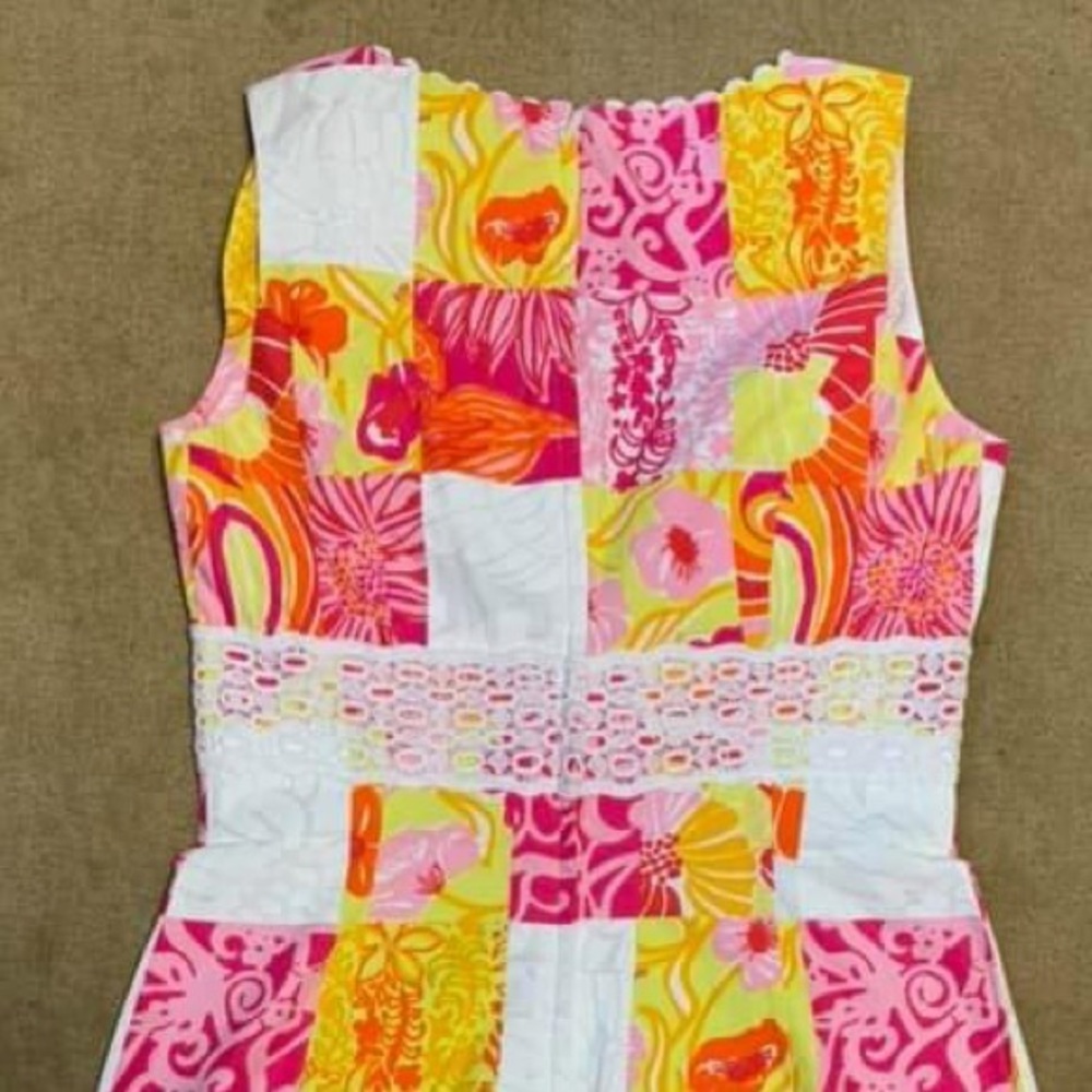EUC Lilly Pulitzer White Tag Dress Size 4P - Picture 2 of 3